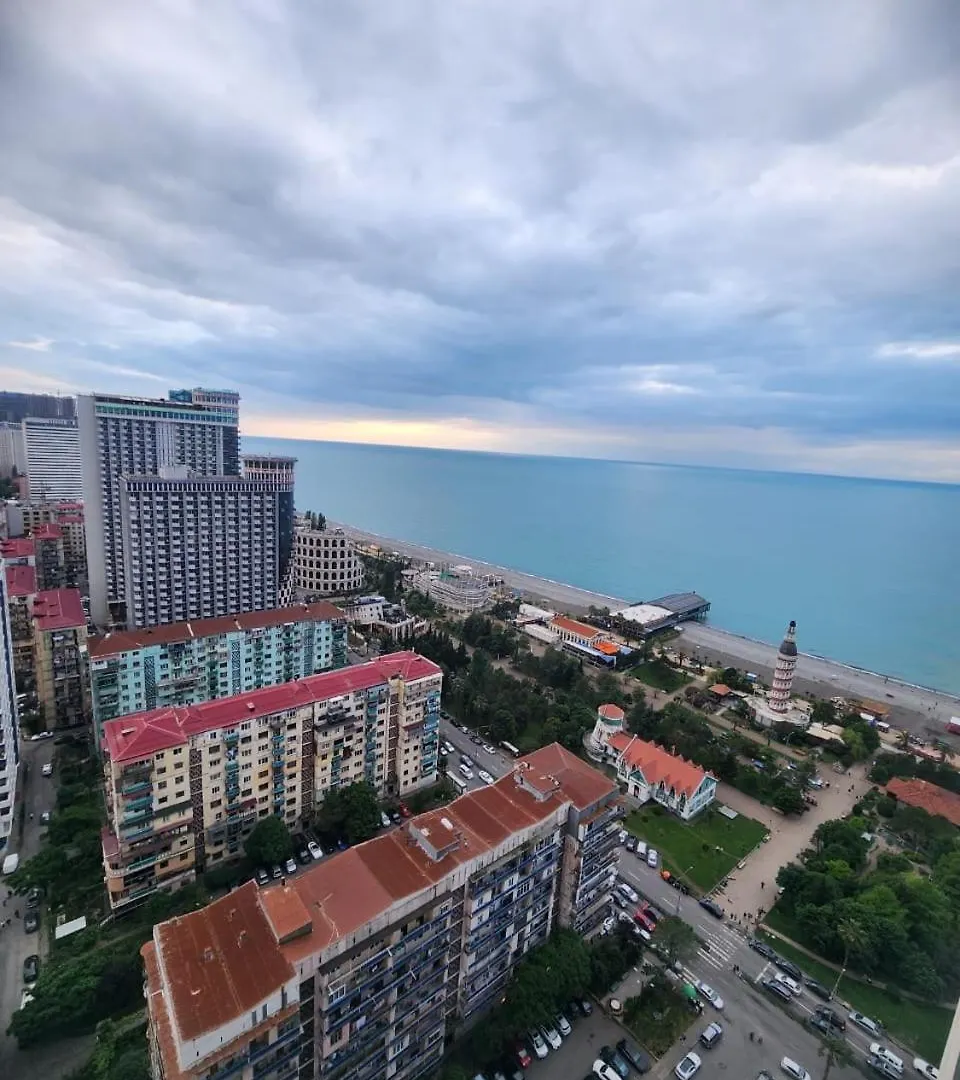 A Beautiful View Of Orbi Apartment Batumi